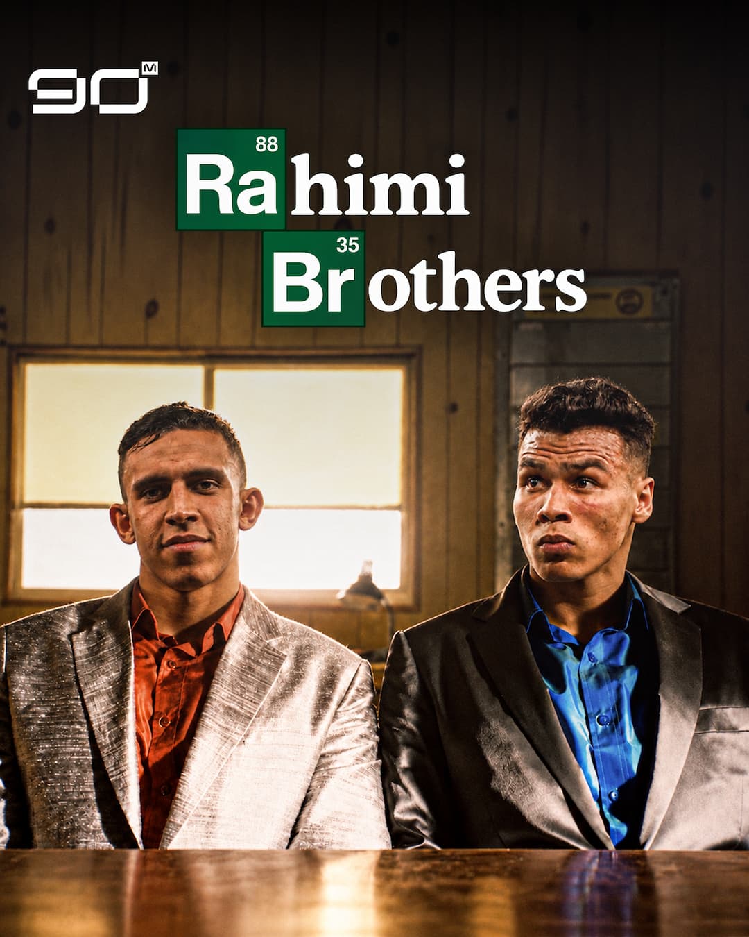 The Rahimi brothers as the slamanca brothers